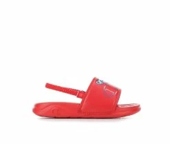 Boys' Champion Infant Mega Slide Dual Stripe Sport Slides