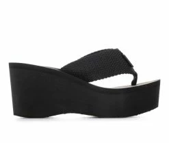Women's Rocket Dog Crush Webbing Platform Flip-Flops