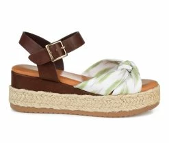 Women's Journee Collection Adriann Espadrille Wedge Sandals