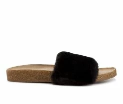 Women's Sugar Bravoes Fuzzy Footbed Sandals