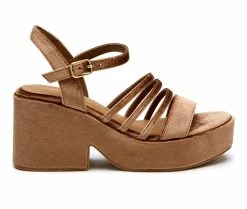 Women's Coconuts By Matisse Stargaze Platform Wedge Sandals