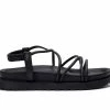 Women's Olivia Miller Venus Strappy Footbed Sandals -Platform Sandals Shop 1 1380