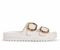 Women's MUK LUKS Grand Cayman Footbed Sandals -Platform Sandals Shop 1 1393