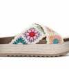 Women's Dirty Laundry Plays Platform Footbed Sandals