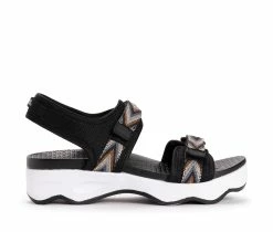 Women's MUK LUKS Roller Derby Platform Sandals