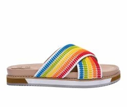Women's Jane And The Shoe Juniper Flatform Sandals