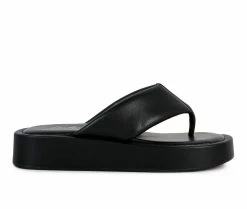 Women's London Rag Rosette Flip-Flops