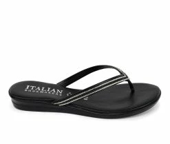 Women's Italian Shoemakers Minley Flip-Flops -Platform Sandals Shop 1 451
