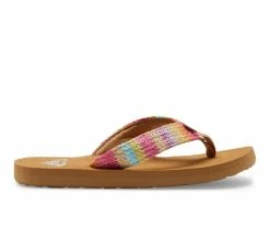 Girls' Roxy Little Kid & Big Kid Porto Raffia Flip-Flops 9 Girls' Roxy Little Kid & Big Kid Porto Raffia Flip-Flops -Platform Sandals Shop 1 463