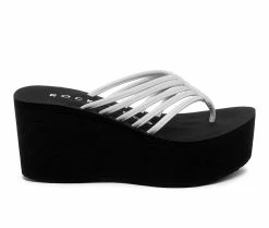 Women's Rocket Dog Crushcage Platform Flip-Flops