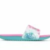 Girls' Nike Little Kid & Big Kid Kawa Print Sport Slides -Platform Sandals Shop 1 820