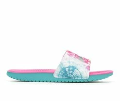 Girls' Nike Little Kid & Big Kid Kawa Print Sport Slides