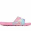 Girls' Puma Big Kid Cool Cat Ice Cream Swirl Jr Sport Slides -Platform Sandals Shop 1 902