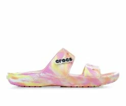 Adults' Crocs Classic Marbled Sandals