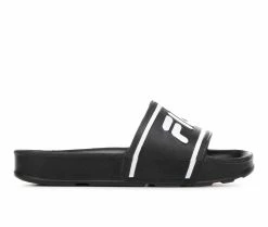 Boys' Fila Little Kid & Big Kid Sleek Slide ST Sport Slides -Platform Sandals Shop 1 933