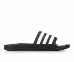 Women's Adidas Adilette Comfort Stripe Sport Slides 9 Women's Adidas Adilette Comfort Stripe Sport Slides -Platform Sandals Shop 1 961