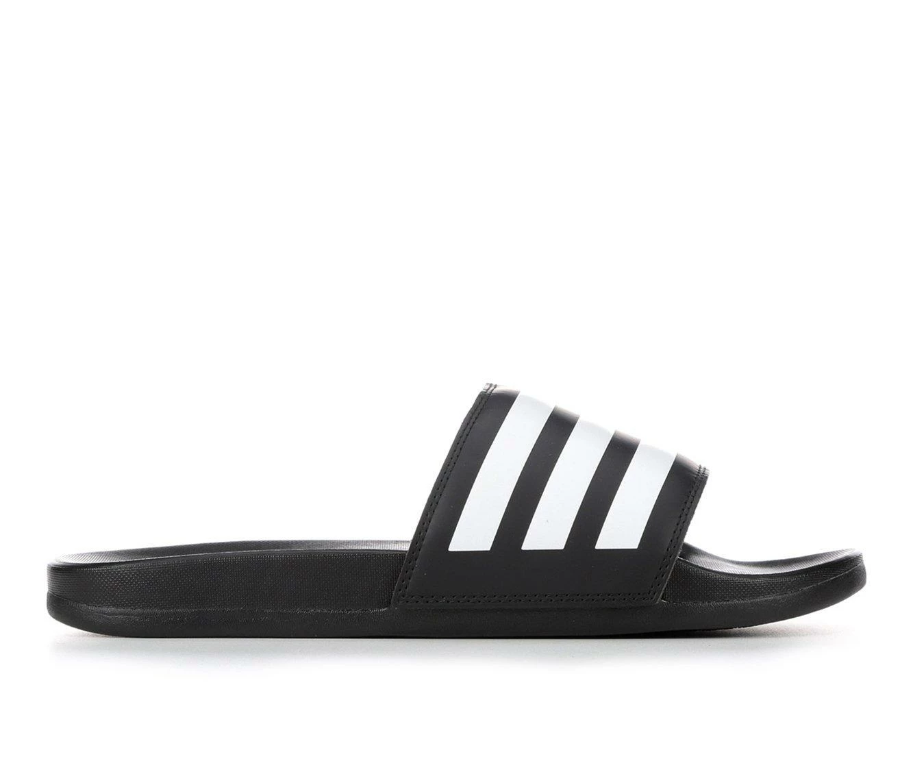 Women's Adidas Adilette Comfort Stripe Sport Slides 4 Women's Adidas Adilette Comfort Stripe Sport Slides - Image 2