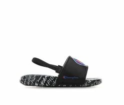 Boys' Champion Toddler Mega Script Repeat Sport Slides