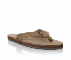 Women's Rainbow Sandals Single Layer Premier Leather -301ALTS Flip-Flops -Platform Sandals Shop 2 209