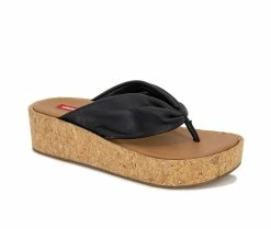 Women's Unionbay Bridget Platform Wedge Flip-Flops -Platform Sandals Shop 2 27