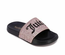 Girls' Juicy Little Kid & Big Kid JCK Melrose Sport Slides -Platform Sandals Shop 2 430