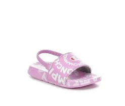 Girls' Champion Toddler Mega Slide Swirl Sport Slides 10 Girls' Champion Toddler Mega Slide Swirl Sport Slides -Platform Sandals Shop 2 432