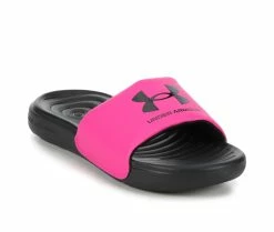 Girls' Under Armour Little Kid & Big Kid Ansa Sport Slides -Platform Sandals Shop 2 457