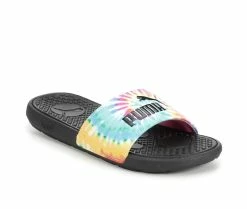 Women's Puma Cool Cat Tie-Dye Sport Slides 10 Women's Puma Cool Cat Tie-Dye Sport Slides -Platform Sandals Shop 2 459