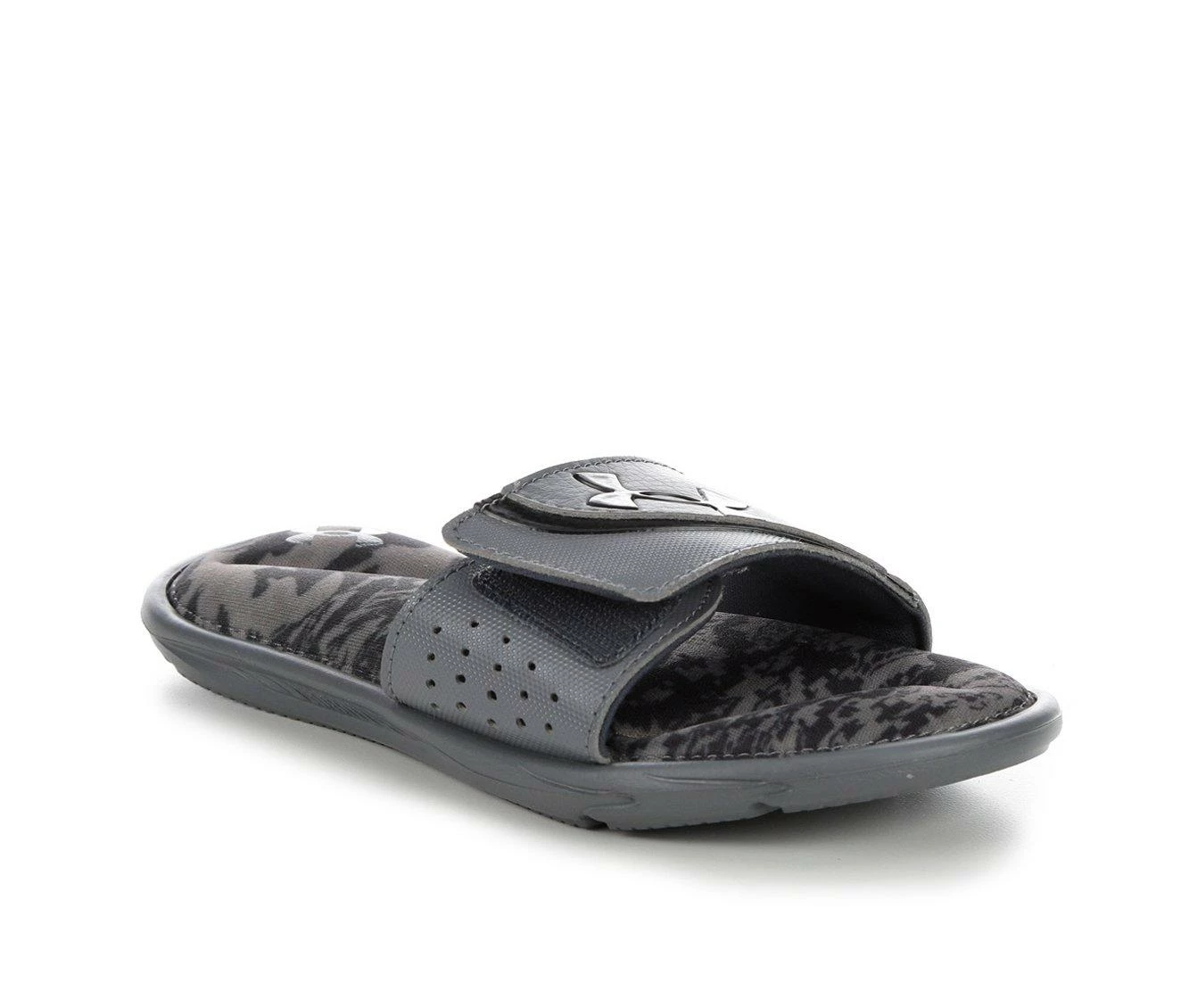 Boys' Under Armour Little Kid & Big Kid Ignite Print Sport Slides 5 Boys' Under Armour Little Kid & Big Kid Ignite Print Sport Slides - Image 3