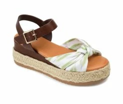 Women's Journee Collection Adriann Espadrille Wedge Sandals -Platform Sandals Shop 2 57