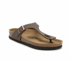 Women's Birkenstock Gizeh Leather Footbed Sandals -Platform Sandals Shop 2 692