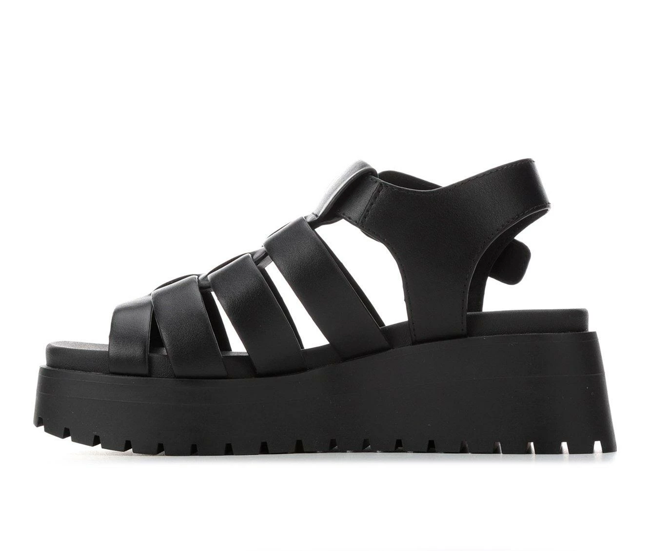 Women's Soda Pullout Platform Sandals 6 Women's Soda Pullout Platform Sandals - Image 4