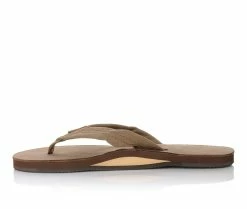 Women's Rainbow Sandals Single Layer Premier Leather -301ALTS Flip-Flops -Platform Sandals Shop 3 208