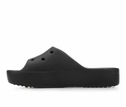 Women's Crocs Classic Platform Slides -Platform Sandals Shop 3 26