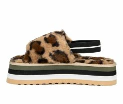 Women's Olivia Miller Cara Flatform Sandals -Platform Sandals Shop 3 29