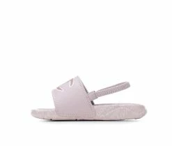 Girls' Champion Toddler Mega Script Repeat Sport Slides -Platform Sandals Shop 3 403
