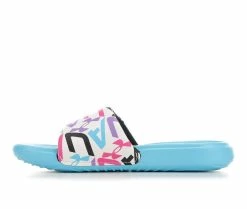 Girls' Under Armour Little Kid & Big Kid Ansa Print Sport Slides -Platform Sandals Shop 3 415