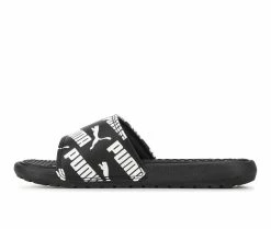 Boys' Puma Little Kid Cool Cat Bold Sport Slides -Platform Sandals Shop 3 420