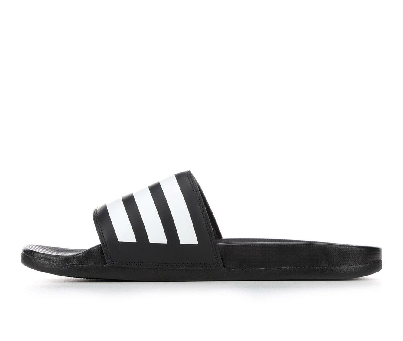Women's Adidas Adilette Comfort Stripe Sport Slides 6 Women's Adidas Adilette Comfort Stripe Sport Slides - Image 4