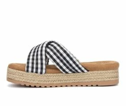 Women's Olivia Miller Summer Daze Platform Espadrille Sandals -Platform Sandals Shop 3 48