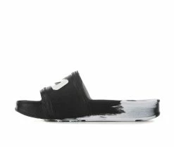 Boys' Fila Little Kid & Big Kid Sleek Slide Marble Sport Slides -Platform Sandals Shop 3 489