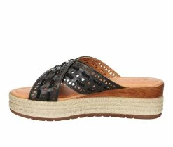 Women's Bella Vita Italy Exa-Italy Espadrille Wedge Sandals -Platform Sandals Shop 3 50
