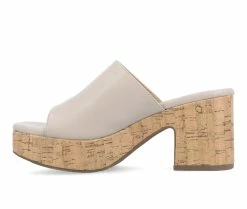 Women's Journee Collection Astter Dress Sandals -Platform Sandals Shop 3 66