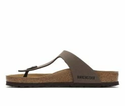 Women's Birkenstock Gizeh Leather Footbed Sandals -Platform Sandals Shop 3 682
