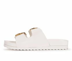 Women's MUK LUKS Grand Cayman Footbed Sandals -Platform Sandals Shop 3 686