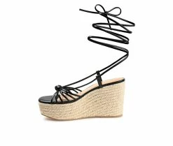 Women's Journee Collection Catalinn Espadrille Platform Wedges -Platform Sandals Shop 3 81