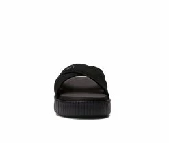 Women's Puma Platform Slide Velvet Sport Slides -Platform Sandals Shop 4 168