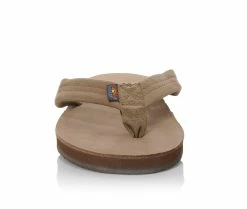 Women's Rainbow Sandals Single Layer Premier Leather -301ALTS Flip-Flops -Platform Sandals Shop 4 206