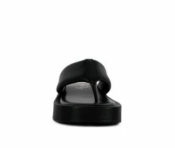 Women's London Rag Rosette Flip-Flops -Platform Sandals Shop 4 209