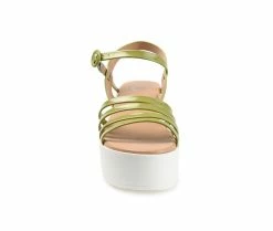 Women's Journee Collection Mirrage Platform Sandals -Platform Sandals Shop 4